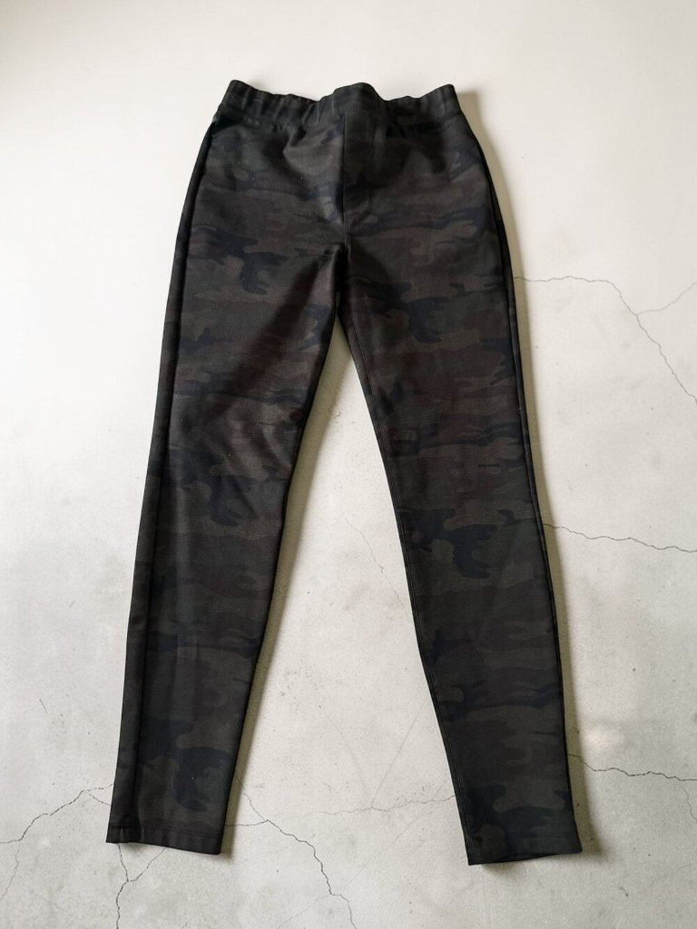 SANCTUARY Green Brown Camo Pull On Leggings Size Small